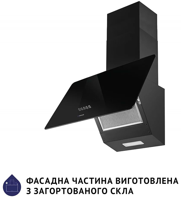 Фото - Витяжка декоративна Minola HDN 5224 BL 700 LED