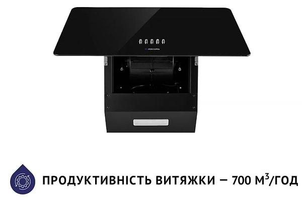 Фото - Витяжка декоративна Minola HDN 5224 BL 700 LED
