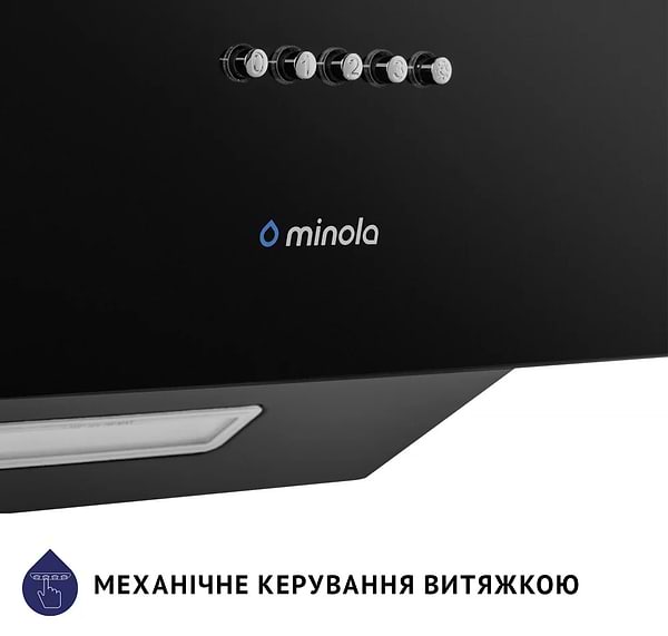 Фото - Витяжка декоративна Minola HDN 5224 BL 700 LED