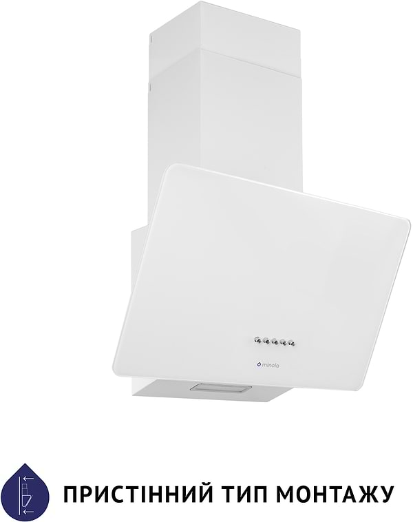 Фото - Витяжка декоративна Minola HDN 5224 WH 700 LED