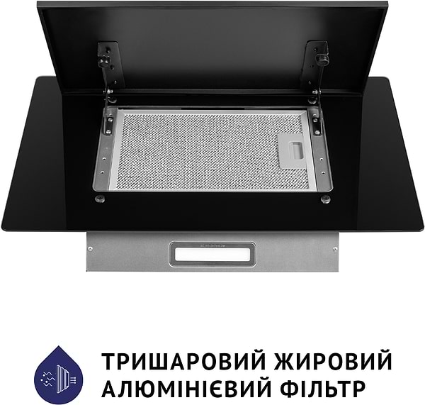 Фото - Витяжка декоративна Minola HDN 6124 BL LED
