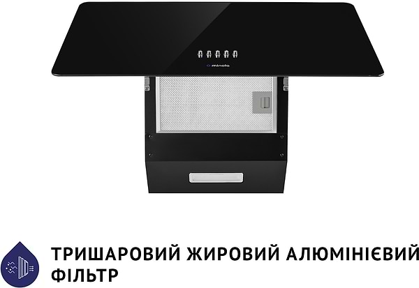 Фото - Вытяжка декоративная Minola HDN 6224 BL 700 LED