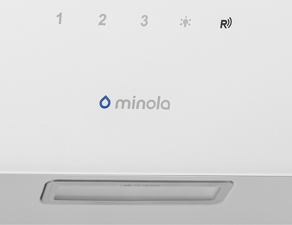 Фото - Витяжка декоративна Minola HVS 5224 WH 700 LED
