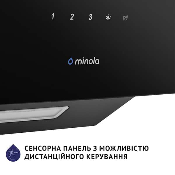 Фото - Витяжка декоративна Minola HVS 6224 BL 700 LED