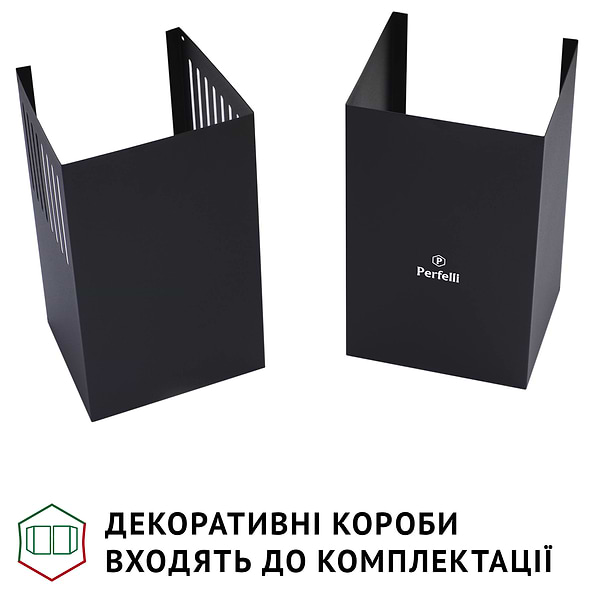Фото - Витяжка декоративна Perfelli DN 6142 BL LED