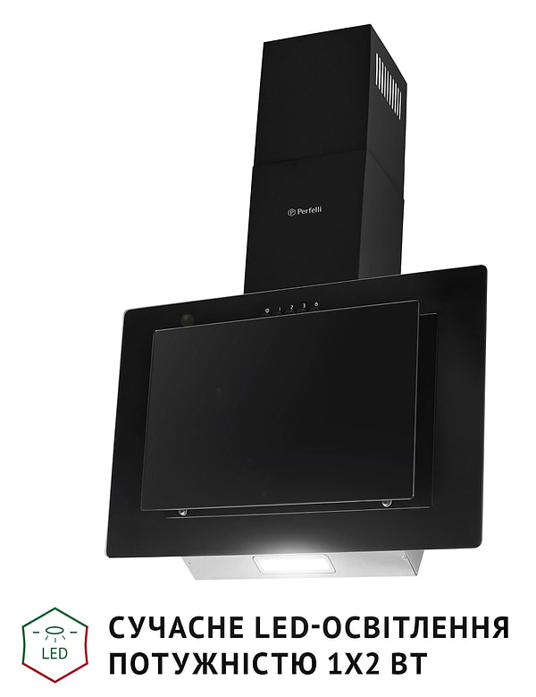 Фото - Витяжка декоративна Perfelli DN 6142 BL LED