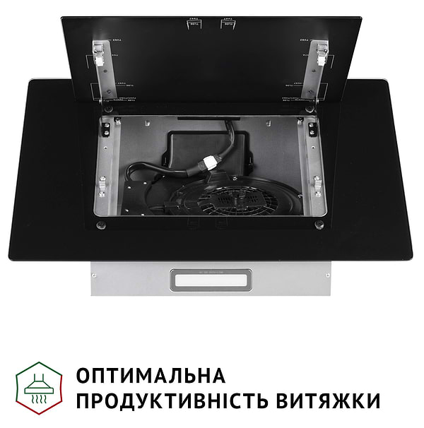 Фото - Витяжка декоративна Perfelli DN 6142 BL LED