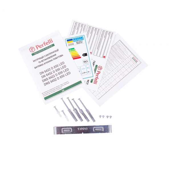 Фото - Вытяжка декоративная Perfelli DNS 6422 D 850 BL LED