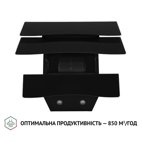 Фото - Витяжка декоративна Perfelli DNS 6482 D 850 BL LED