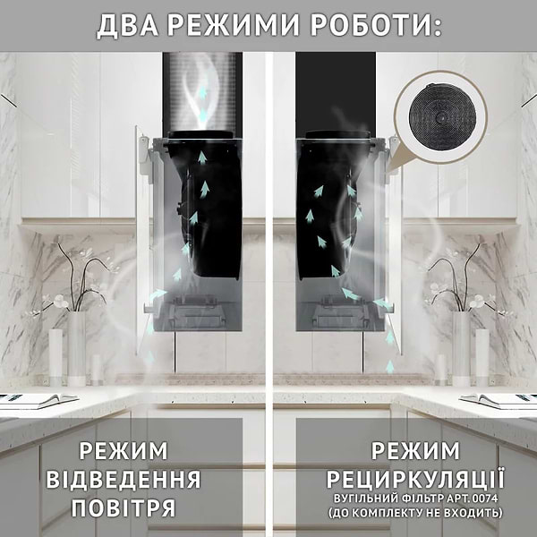 Фото - Вытяжка декоративная Perfelli RIVA BIANCA