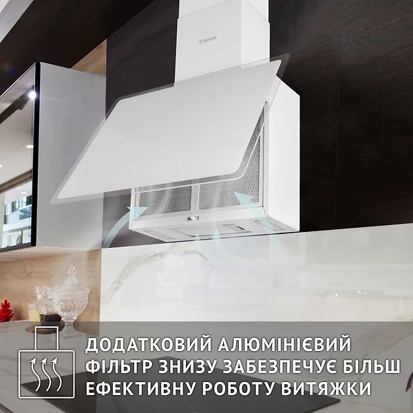 Фото - Вытяжка декоративная Perfelli RIVA BIANCA