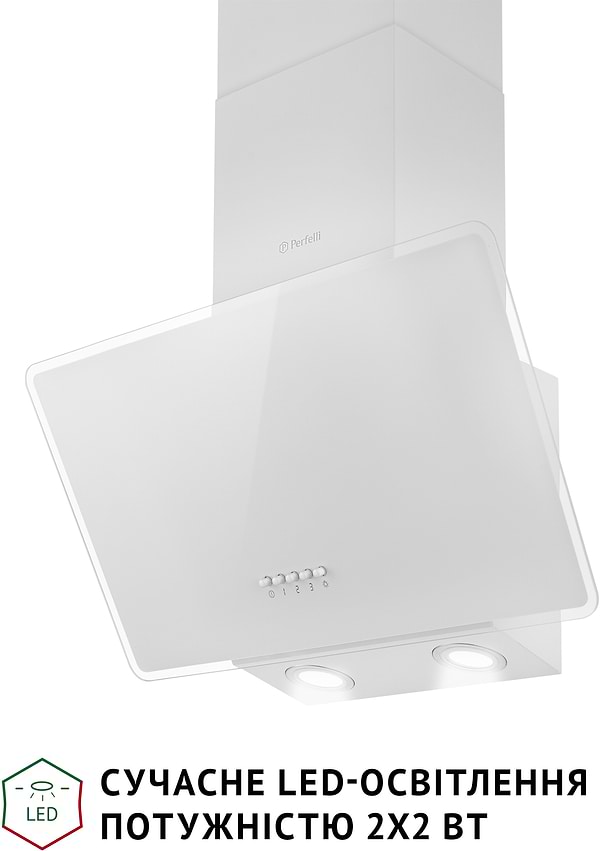 Фото - Витяжка декоративна Perfelli VICCO 5HM BIANCO