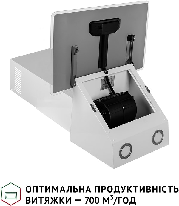 Фото - Витяжка декоративна Perfelli VICCO 5HM BIANCO