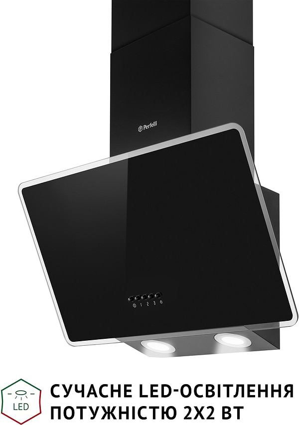 Фото - Витяжка декоративна Perfelli VICCO 5HM NERO