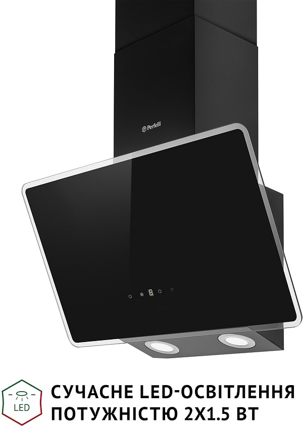 Фото - Вытяжка декоративная Perfelli VICCO 5HSR NERO