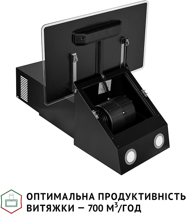 Фото - Вытяжка декоративная Perfelli VICCO 6HSR NERO
