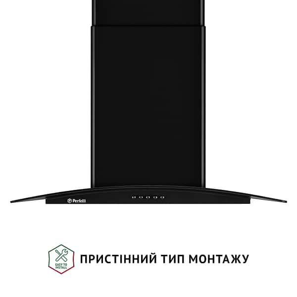 Фото - Витяжка декоративна Perfelli GRASSI 6HMB NERO