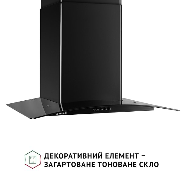 Фото - Витяжка декоративна Perfelli GRASSI 6HMB NERO