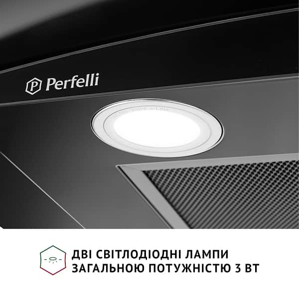 Фото - Витяжка декоративна Perfelli GRASSI 6HMB NERO