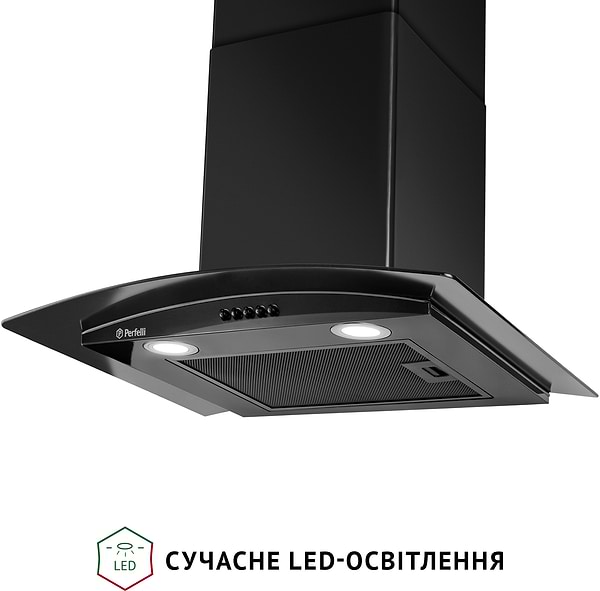 Фото - Витяжка декоративна Perfelli GRASSI 6HMB NERO