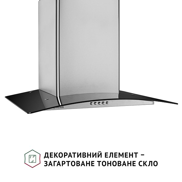 Фото - Витяжка декоративна Perfelli GRASSI 6HMX INOX
