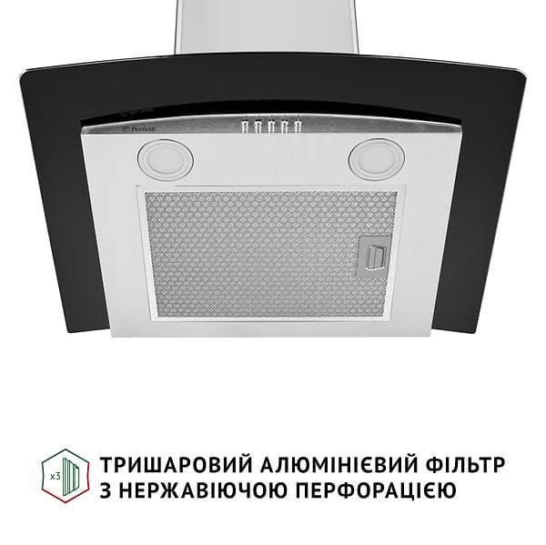 Фото - Витяжка декоративна Perfelli GRASSI 6HMX INOX