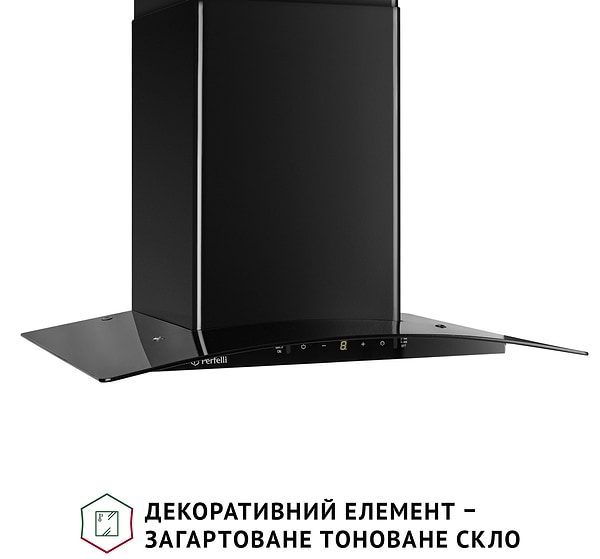 Фото - Витяжка декоративна Perfelli GRASSI 6PWB NERO
