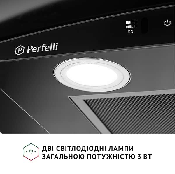 Фото - Витяжка декоративна Perfelli GRASSI 6PWB NERO
