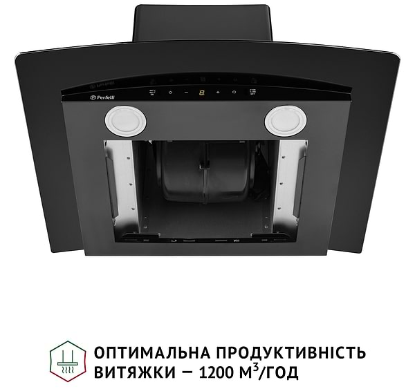Фото - Витяжка декоративна Perfelli GRASSI 6PWB NERO