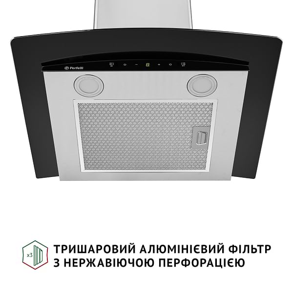 Фото - Вытяжка декоративная Perfelli GRASSI 6PWX INOX