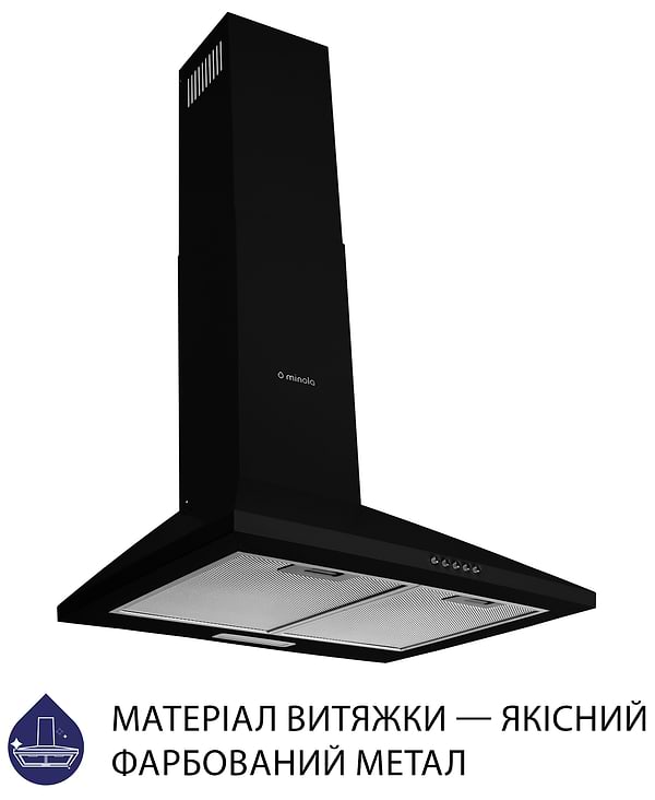 Фото - Витяжка декоративна Minola HK 5214 BL 700 LED