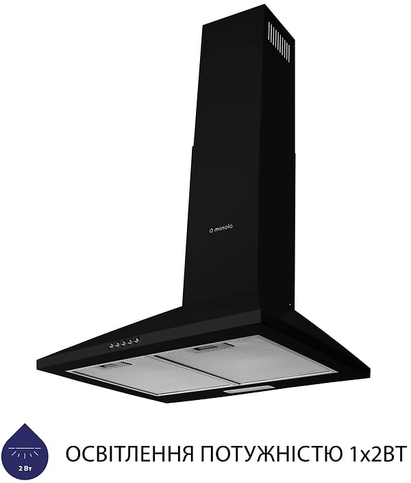 Фото - Витяжка декоративна Minola HK 5214 BL 700 LED