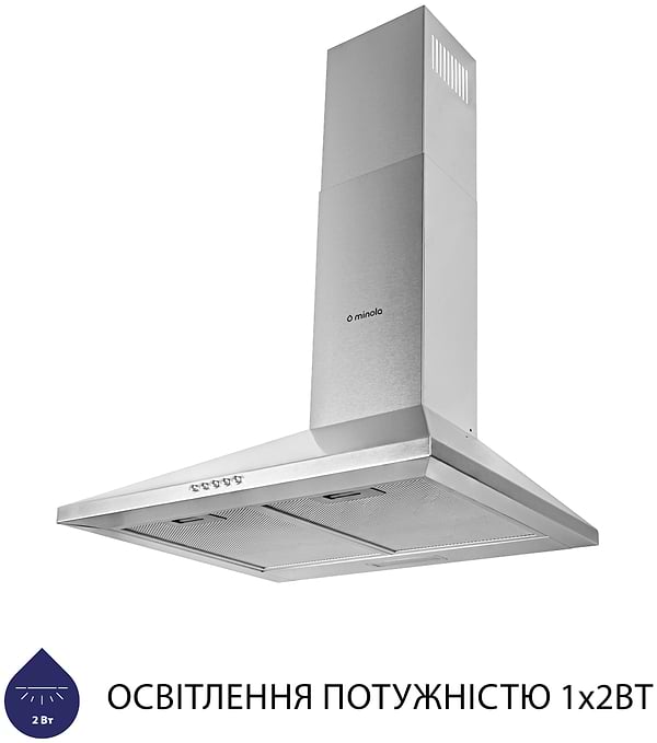 Фото - Вытяжка декоративная Minola HK 5214 I 700 LED