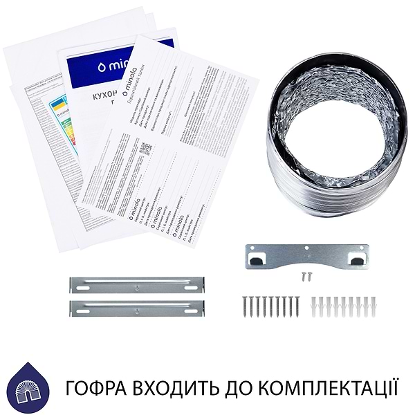 Фото - Витяжка декоративна Minola HK 5214 WH 700 LED