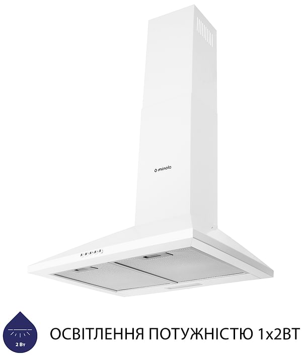 Фото - Витяжка декоративна Minola HK 5214 WH 700 LED