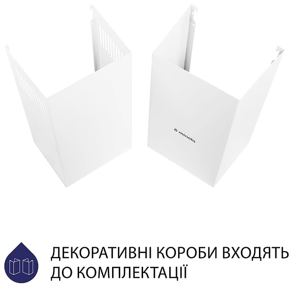Фото - Витяжка декоративна Minola HK 5214 WH 700 LED