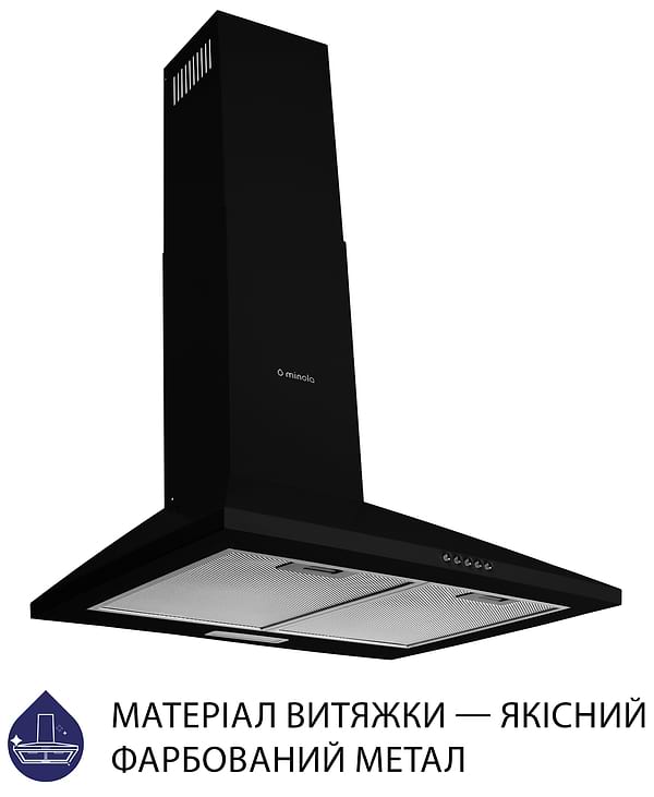 Фото - Витяжка декоративна Minola HK 6614 BL 1000 LED