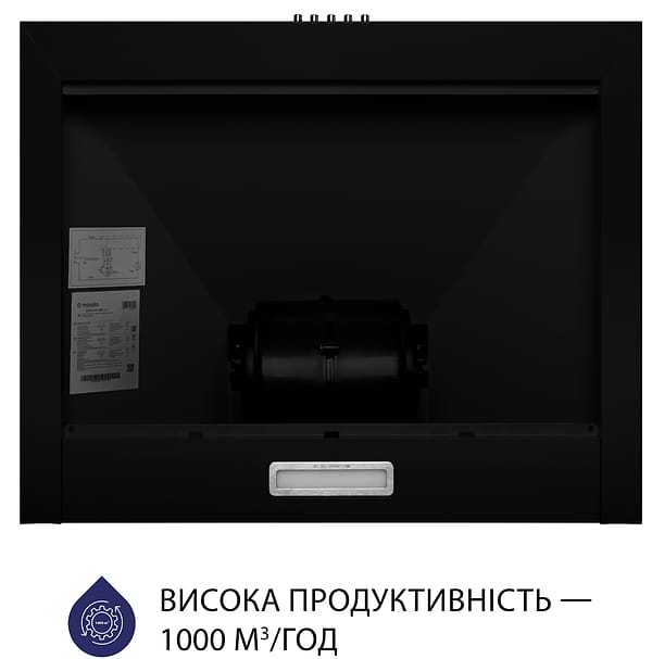 Фото - Витяжка декоративна Minola HK 6614 BL 1000 LED