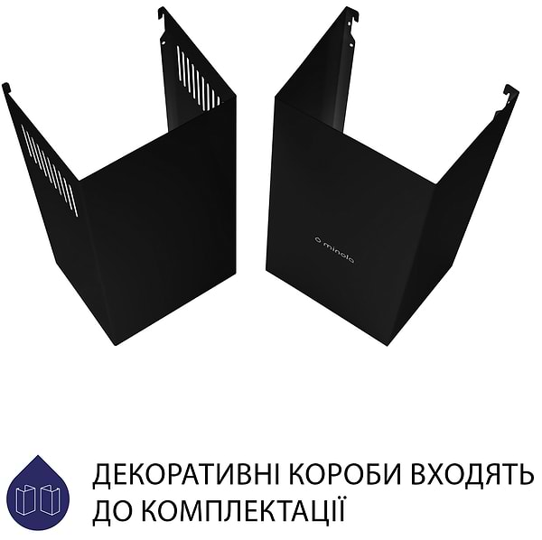 Фото - Витяжка декоративна Minola HK 6614 BL 1000 LED