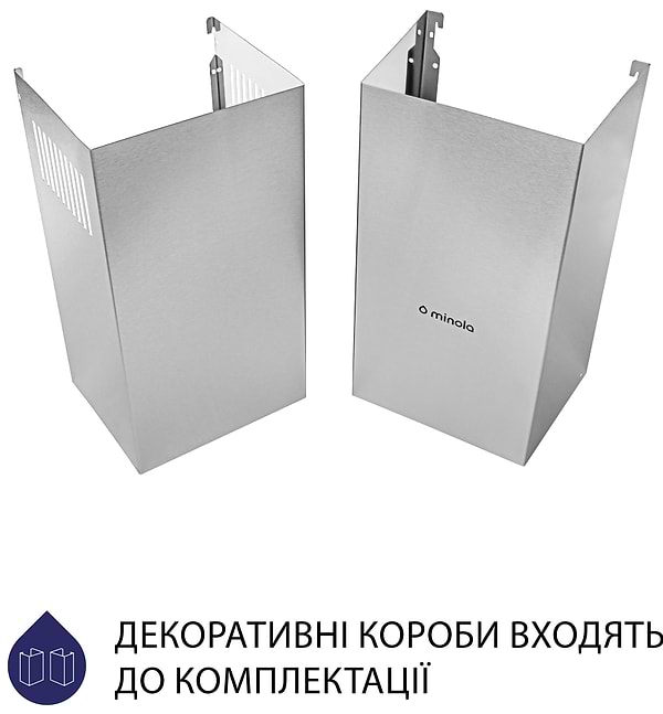 Фото - Вытяжка декоративная Minola HK 6614 I 1000 LED