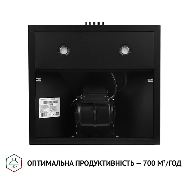Фото - Вытяжка декоративная Perfelli K 5202 BL 700 LED