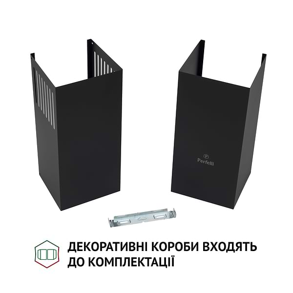 Фото - Вытяжка декоративная Perfelli K 5202 BL 700 LED