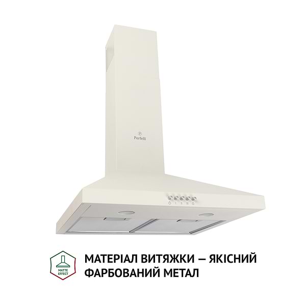 Фото - Витяжка декоративна Perfelli K 5202 IV 700 LED