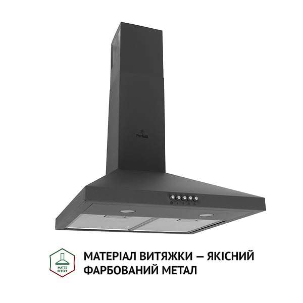 Фото - Витяжка декоративна Perfelli K 5202 SG 700 LED