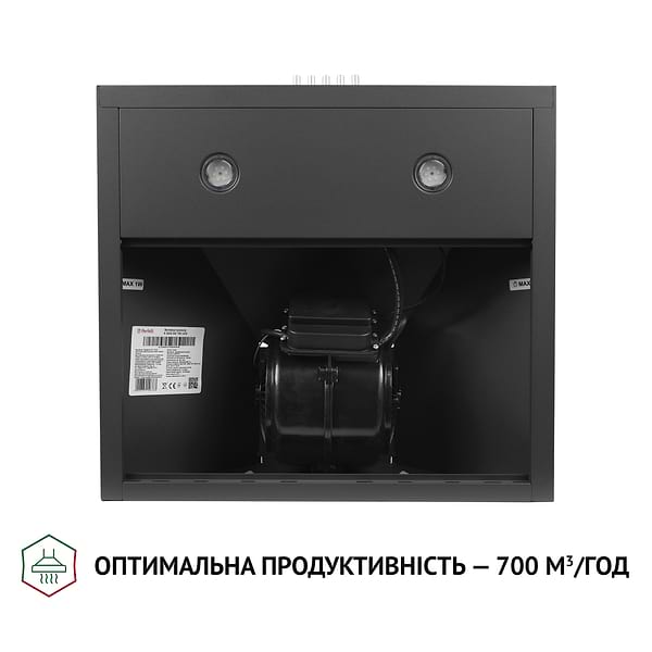 Фото - Витяжка декоративна Perfelli K 5202 SG 700 LED