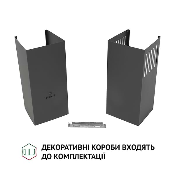 Фото - Витяжка декоративна Perfelli K 5202 SG 700 LED