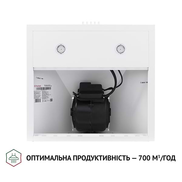 Фото - Витяжка декоративна Perfelli K 5202 WH 700 LED