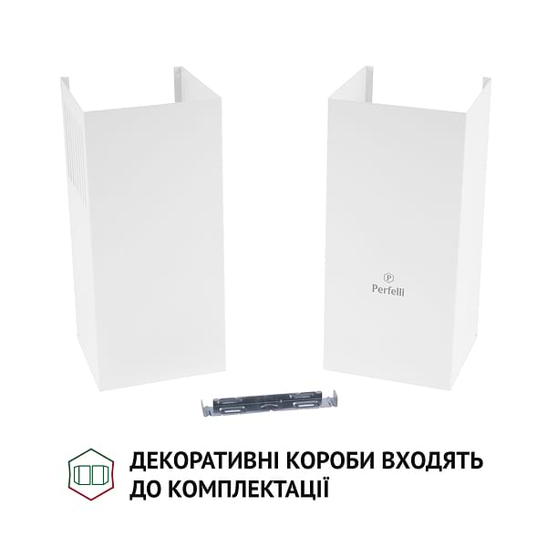 Фото - Витяжка декоративна Perfelli K 5202 WH 700 LED