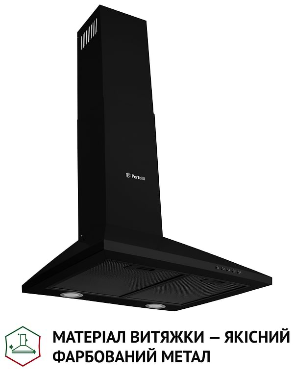 Фото - Витяжка декоративна Perfelli K 6210 BL 700 LED