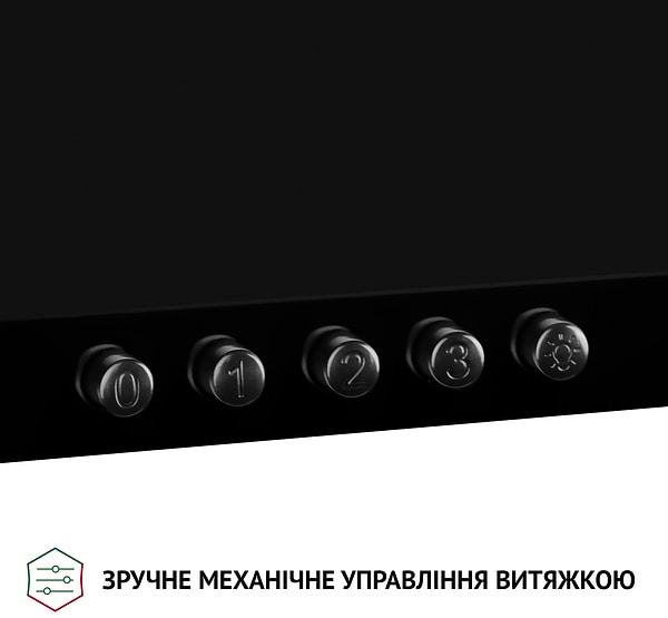 Фото - Витяжка декоративна Perfelli K 6210 BL 700 LED